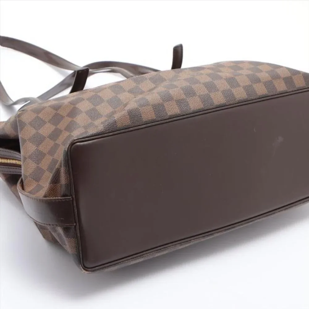 Louis Vuitton Chelsea Damier Ebene Tote Brown Monogram Canvas Shoulder B… - Picture 8 of 12